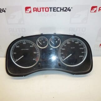 Compteur de vitesse Peugeot 307 168 mille km 9651299680 6104ZS