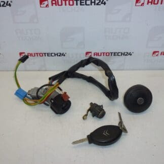 Kit serrure + une clé Citroën C5 01-07 4162Z0 4162CE