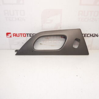 Cache poignée de porte arrière gauche Peugeot 407 9646929977 9119Q6