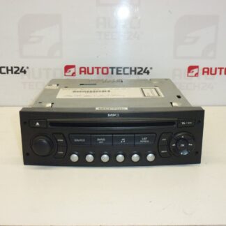 Autoradio avec CD MP3 Citroën Peugeot 9662925977 6564CJ