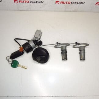 Kit serrure Citroën C8 Peugeot 807 + 1 clé 4162KL