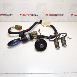 Kit serrure Citroën Peugeot Fiat + 1 clé 4162Y3 4162Y2