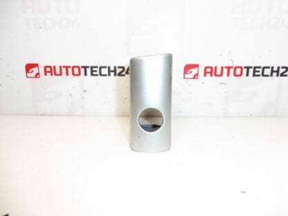 Cache serrure de porte avant droite Citroën Peugeot chromé 9119L8