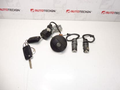 Kit serrure Citroën C8 Peugeot 807 + 2 clés 4162KQ 4162KF